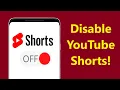 Download Lagu How to Turn Off Shorts on Youtube Disable YouTube Shorts!! - Howtosolveit