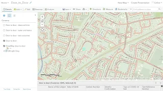 1 Setup and configuration in Map Viewer Classic - GIS for COVID-19 Surge Testing