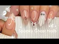 Spooky Ghost Nail Art Beginner Friendly Gel-X Halloween Tutorial