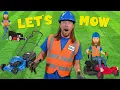 NEW Mow the Lawn Song Lawn Mower Song for Kids