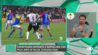 Debate Jogo Aberto: O que esperar de Corinthians x Barcelona pela Libertadores?