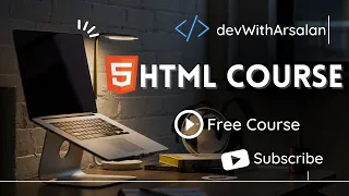 HTML Free Course Tutorial 33 - HTML Input Types
