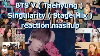 Download BTS (방탄소년단) Taehyung V Singularity [ LiveStage Mix ] reaction mashup MP3