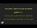 Lewis Capaldi - Wish You The Best (Karaoke Version)