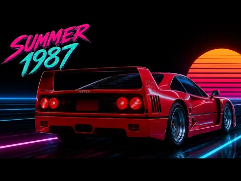 Summer 1987 | Cruising into the Synthwave Sunset (1 Hour Mix)