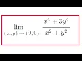 Polar coordinate limit