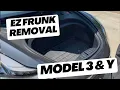 How to Remove the Front Trunk from Tesla Model 3 and Model Y Step-by-Step Guide