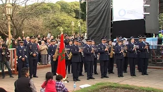 الذكرى الـ200 لاستقلال الأرجنتين الفرقة الموسيقية التابعة للقوات الجوية الملكية تبدع في تقديم عرو 