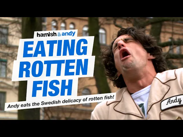 Eating Rotten Fish | Hamish & Andy