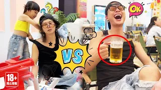 当爸爸带娃时身体不舒服，真的太需要开点药品了，输点液体应该效果超好吧！！【露兮粑粑】
