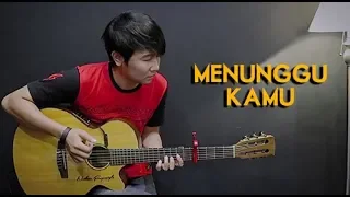 Download (Anji) Menunggu Kamu - Nathan Fingerstyle | Guitar Cover | NFSVLOG MP3