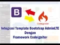 Integrasi Bootstrap Admin LTE Dengan Framework Codeigniter 3 1 9-Bagian 1