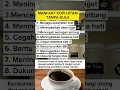 Lagu Manfaat Kopi Hitam Tanpa Gula #shorts #fypyoutube