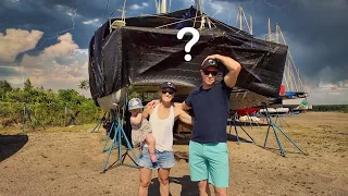 Our Boat After 1 YEAR in Storage in the Tropics!