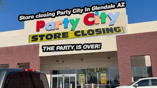Store Closing Party City In Glendale AZ