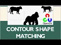 Matching image contour Shapes OpenCV Tutorial Computer Vision