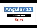 Angular 11 Directives Directives in Angular Application Component Directive Attribute Directive