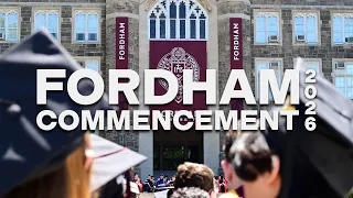 Fordham University s 2026 Commencement