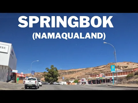 Download MP3 Springbok - Driving in Namaqualands biggest town - Northern Cape, South Africa