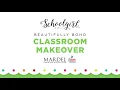 Mardel s Schoolgirl Style Beautifully Boho Classroom Makeover BIG REVEAL