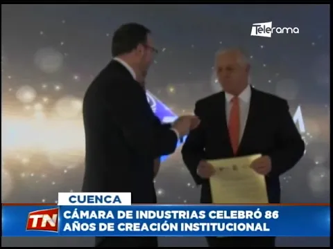 Cámara de industrias celebró 86 años de creación institucional