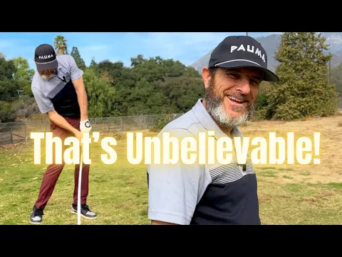 Watch a SCRATCH GOLFER learn the MIRACLE SWING!!!