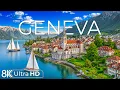 Lagu Geneva Switzerland 8K | Timeless Lakeside Haven – Calm Waters, Grand Views \u0026 Alpine Grace