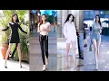 Download Lagu Mejores Street Fashion Tik Tok 2021 | Hottest Chinese Girls Street Fashion Style 2021 Ep.97