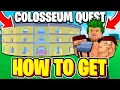 How To COMPLETE COLOSSEUM QUEST In Blox Fruits FULL GUIDE Roblox