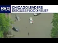 Chicago leaders discuss relief efforts following summer floods