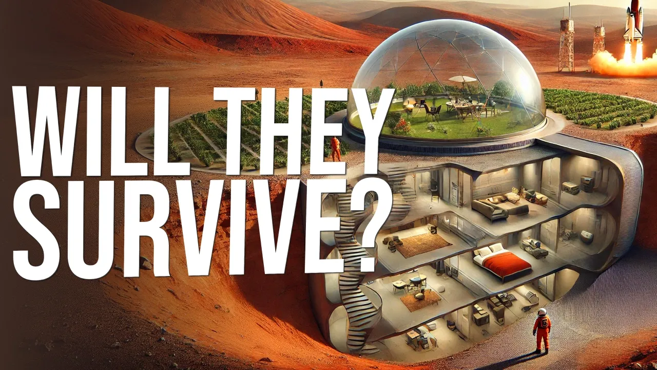 The First Human Home On Mars. The New Space Race Of The 21st Century 4K - ReYOUniverse