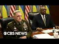 Pentagon assess national security risk from classified documents leaked online