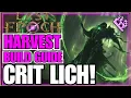 Last Epoch Crit Harvest LICH Build Guide Melee Reaper Pushing 440 Corruption