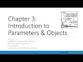 Building Java Programs Ch 3 Lecture - Parameters and Objects