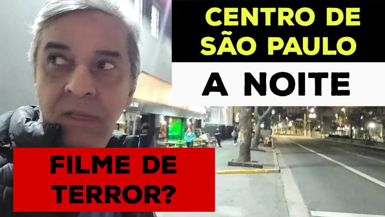 Centro de São Paulo a noite, é perigoso? Tem policiamento? Ví um filme de Vampiros na Santa Efigenia