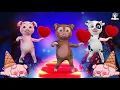 Download Lagu Heo Con Ủn Ỉn Nhảy Đáng Yêu - Đàn Heo Con Remix | Nhạc Vui Nhộn Khu Trò Chơi | Heo Ú Na Ú Nần