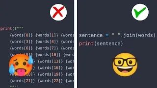 How to Combine List of Strings to One String PYTHON