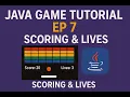 Java Game Tutorial Ep 7 Scoring Lives NetBeans