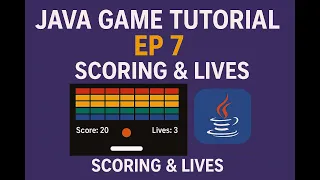 Java Game Tutorial Ep 7 Scoring Lives NetBeans