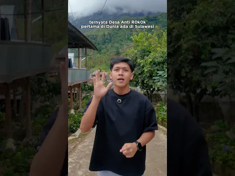Ternyata Desa anti r0k0k pertama di dunia ada di Sulawesi😱 #ngeshortsbareng #makassarbagaya