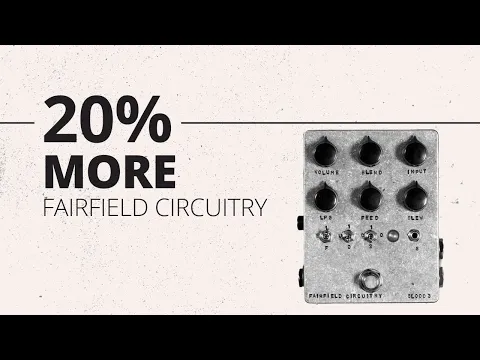 Fairfield Circuitry 20%MORE 箱付き 20% More – Fairfield Circuitry