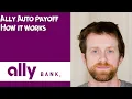 Ally Auto payoff How it works