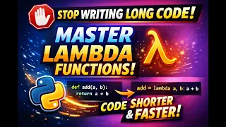 Python Lambda Function Explained in Tamil Anonymous Function Made Easy