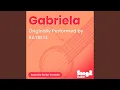 Lagu Gabriela (Originally Performed by KATSEYE) (Acoustic Guitar Karaoke)
