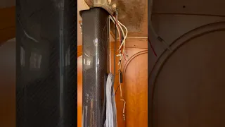 Getting ready to pull our beautiful carbon fiber mast! #ourladydefiant #yachtracing #liveaboard #diy