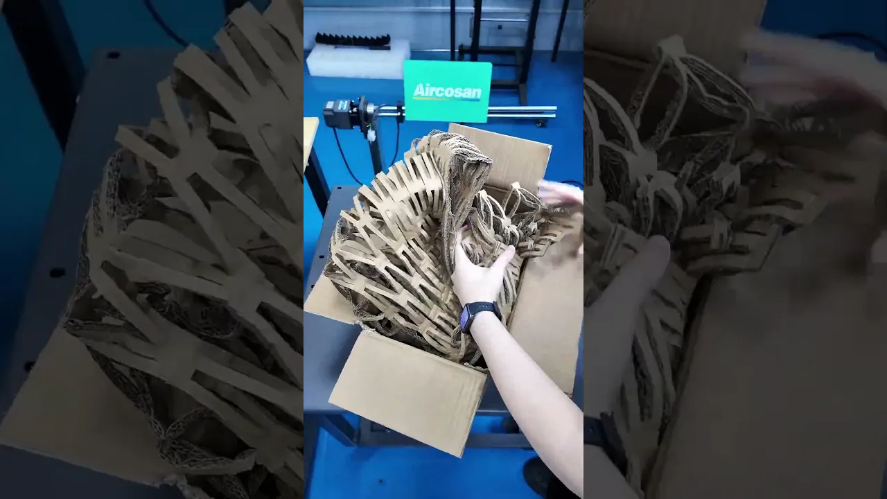  Give away low‑priced carton‑recycler trades. Transform leftover cartons into functional cushioning paper via the machine.