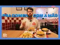 Trying street food in Sao Paulo
