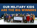 Support for Military Kids Hockey - 2026 Stick Tap for Service