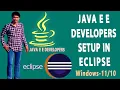 Install Java Developers in Eclipse IDE on Windows 11 ll 10