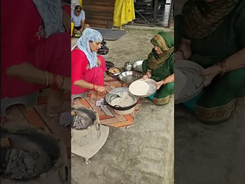 Enke Bina Adhuri Thi Krishna Janmashtami #minivlog #shorts #villagelife #villagekitchen